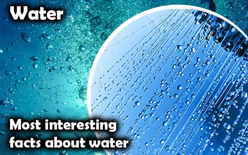 Water – the 20 most Interesting Facts