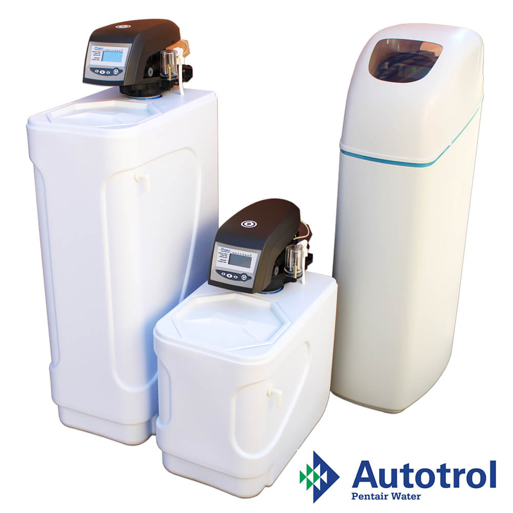 Whole house water softeners