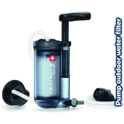 pump outdoor water filter