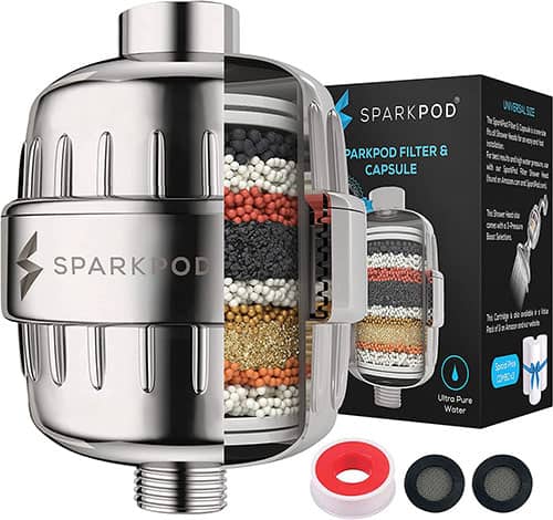 shower filter for hard water