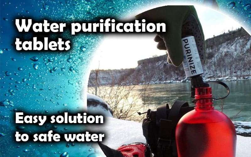 outdoor water purification tablets