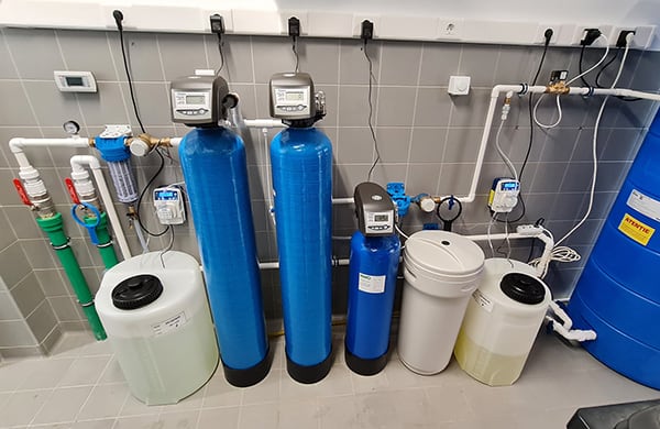 Industrial water purification system