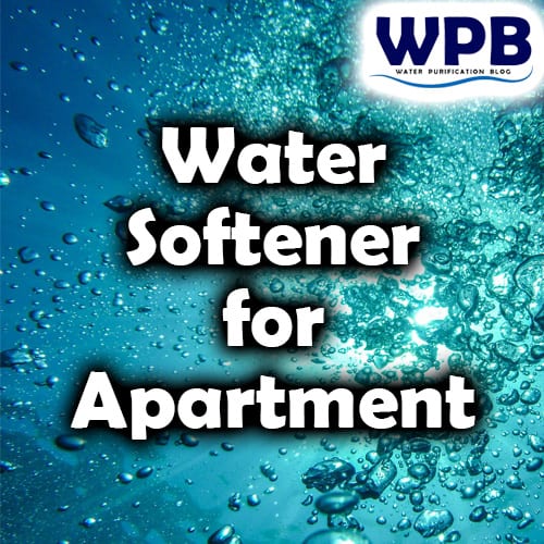 Water softener for apartment